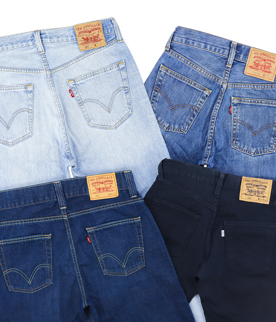 Best Selection of Assorted Levis Jeans & Trousers